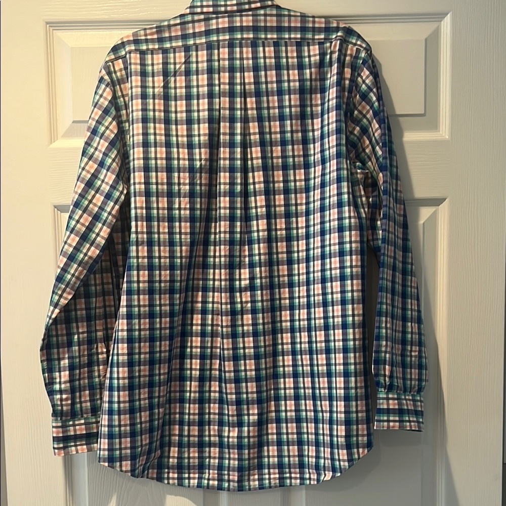 NWOT VINEYARD VINES Men's Multicolor Plaid Shirt SIZE L - Picture 6 of 9